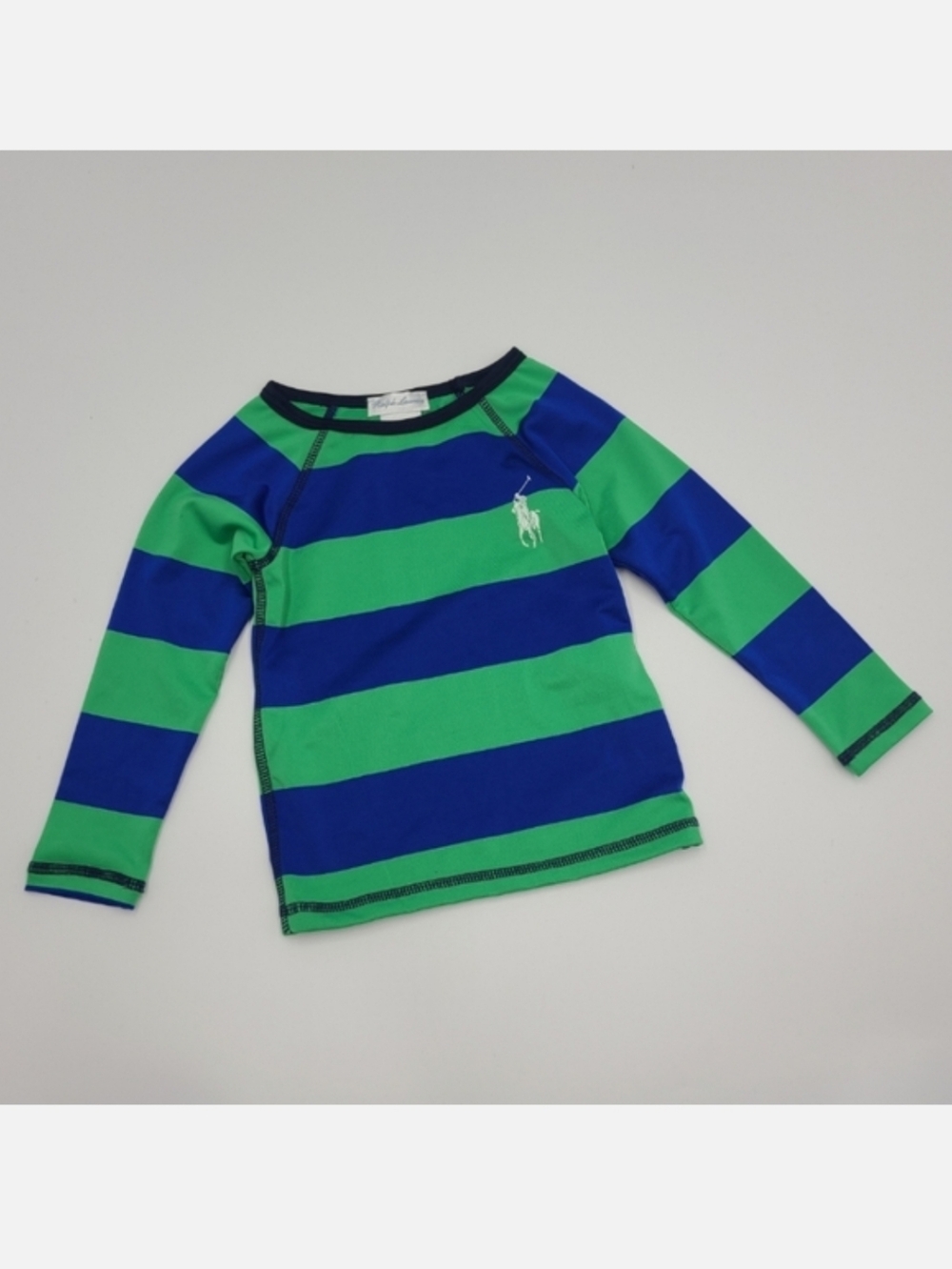 NEW Ralph Lauren baby striped long-sleeved rashguard size 18 months